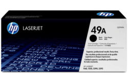 HP 49A Black Original LaserJet Toner Cartridge (Q5949A)